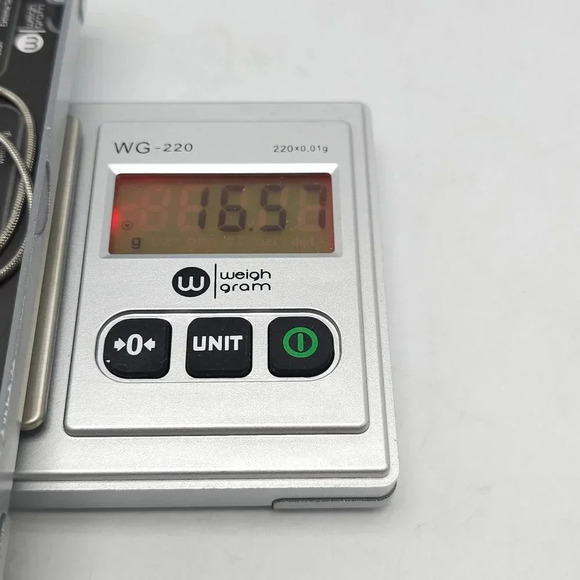 925 Sterling Silver Clear Crystal Pendant Snake Chain Necklace Vintage - Picture 8 of 9